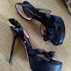 Gianmarco Lorenzi Sexy Dark Rose Stilettos **38